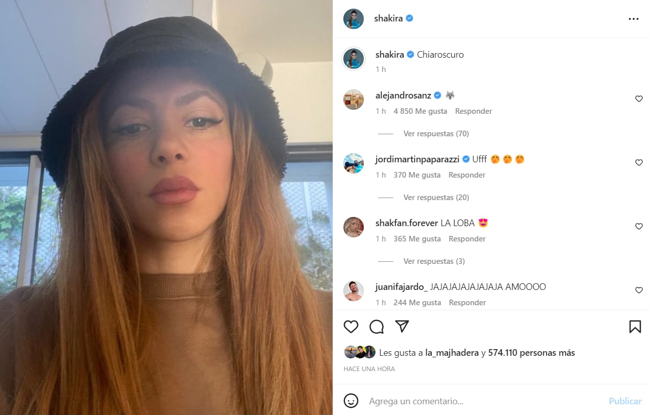 Publicación de Shakira