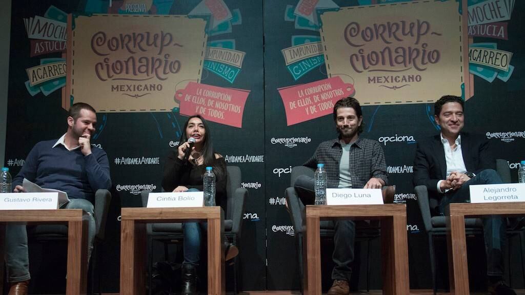 Presentan el "Corrupcionario Mexicano"