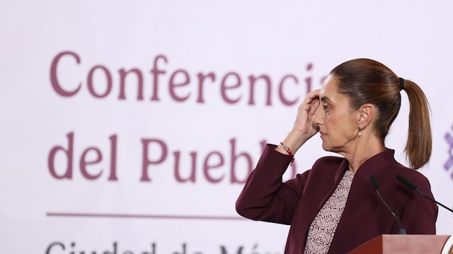 Claudia Sheinbaum Pardo, presidenta de México, encabezó la conferencia Mañanera del Pueblo, desde Palacio Nacional, en la que se presentaron las acciones y avances respecto al tema de Sarampión en el país.