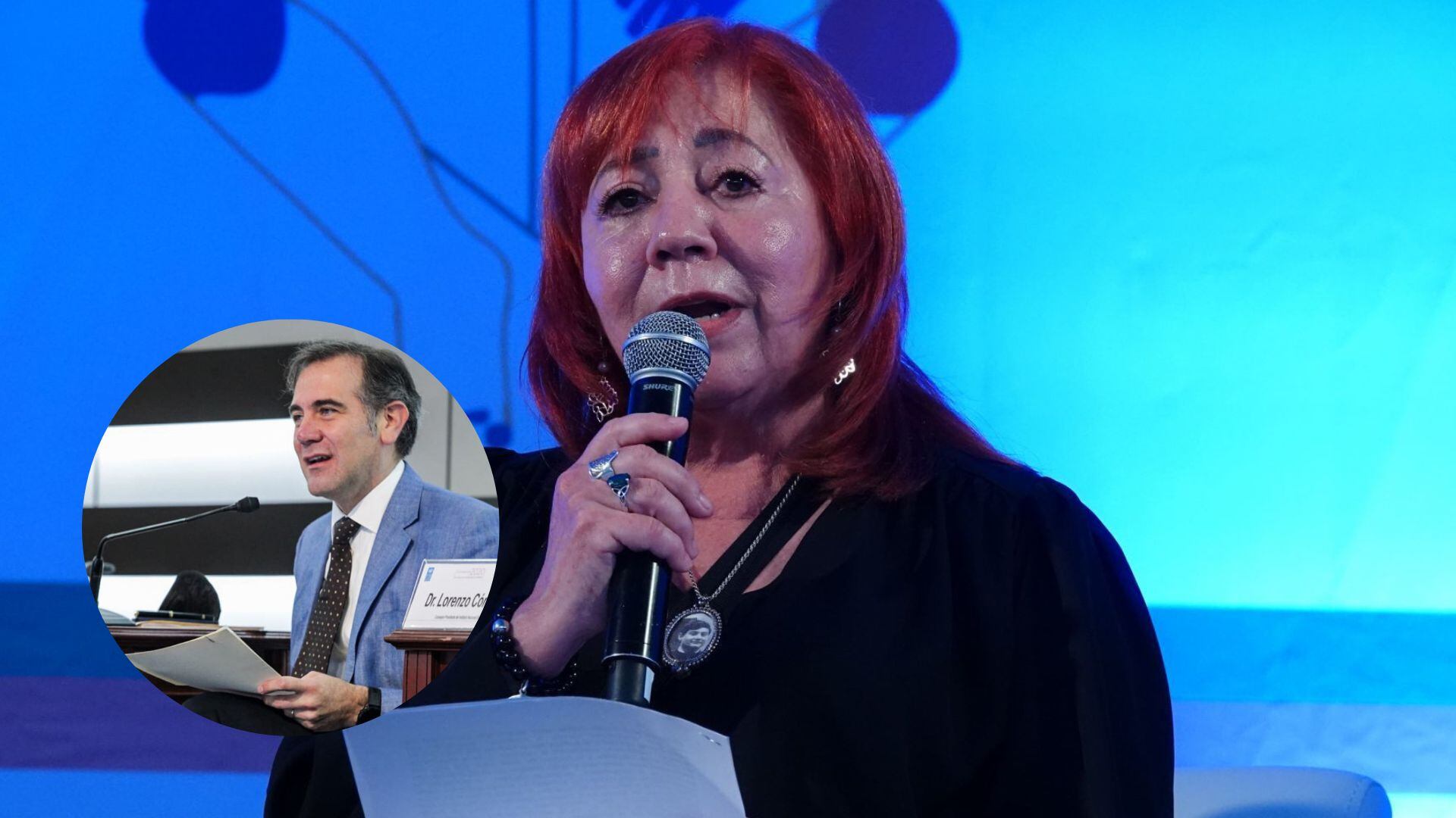 Rosario Piedra Ibarra, presidenta de la CNDH