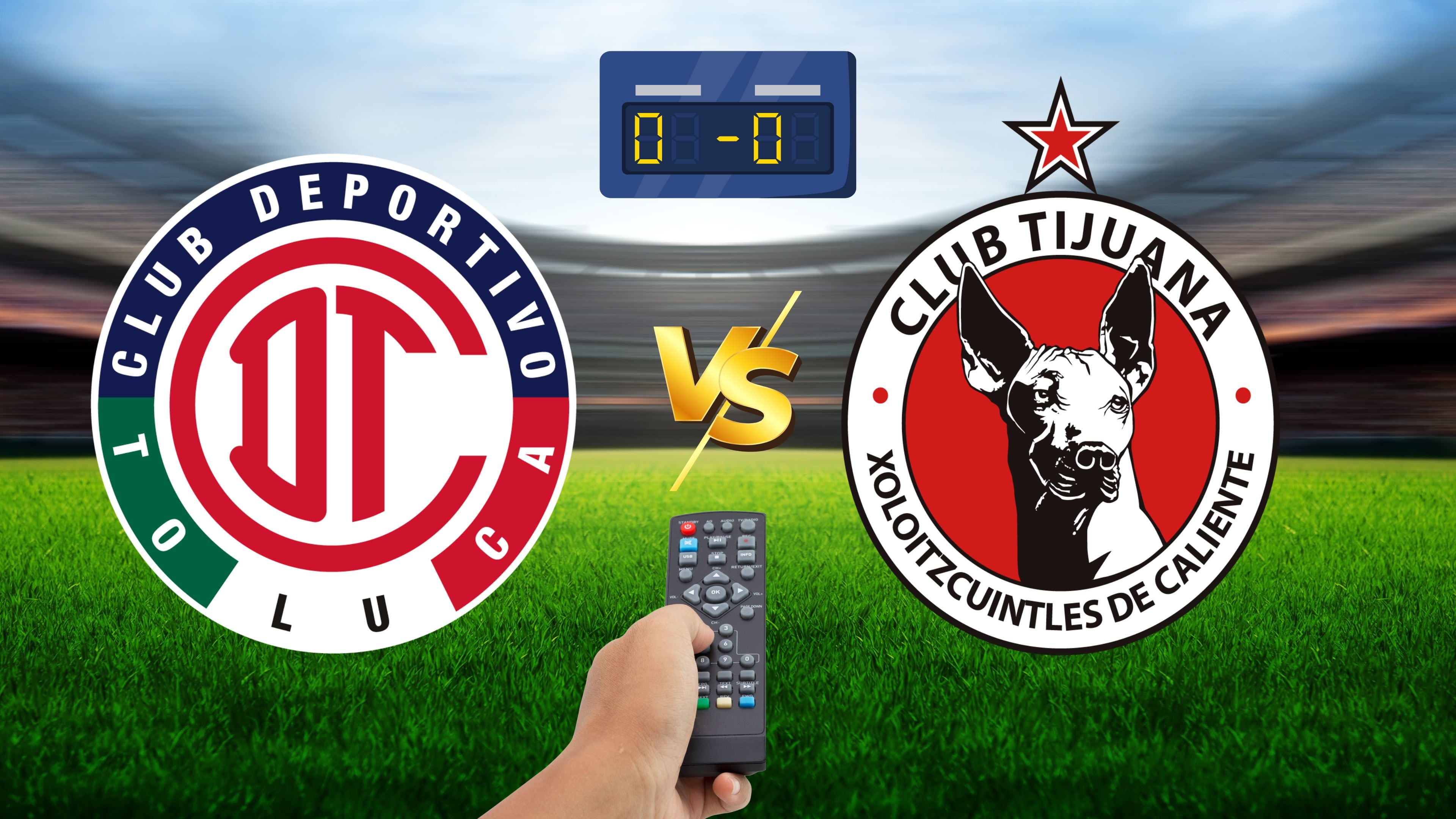 Toluca vs Tijuana: Pronóstico y posibles alineaciones del partido de la Liga MX