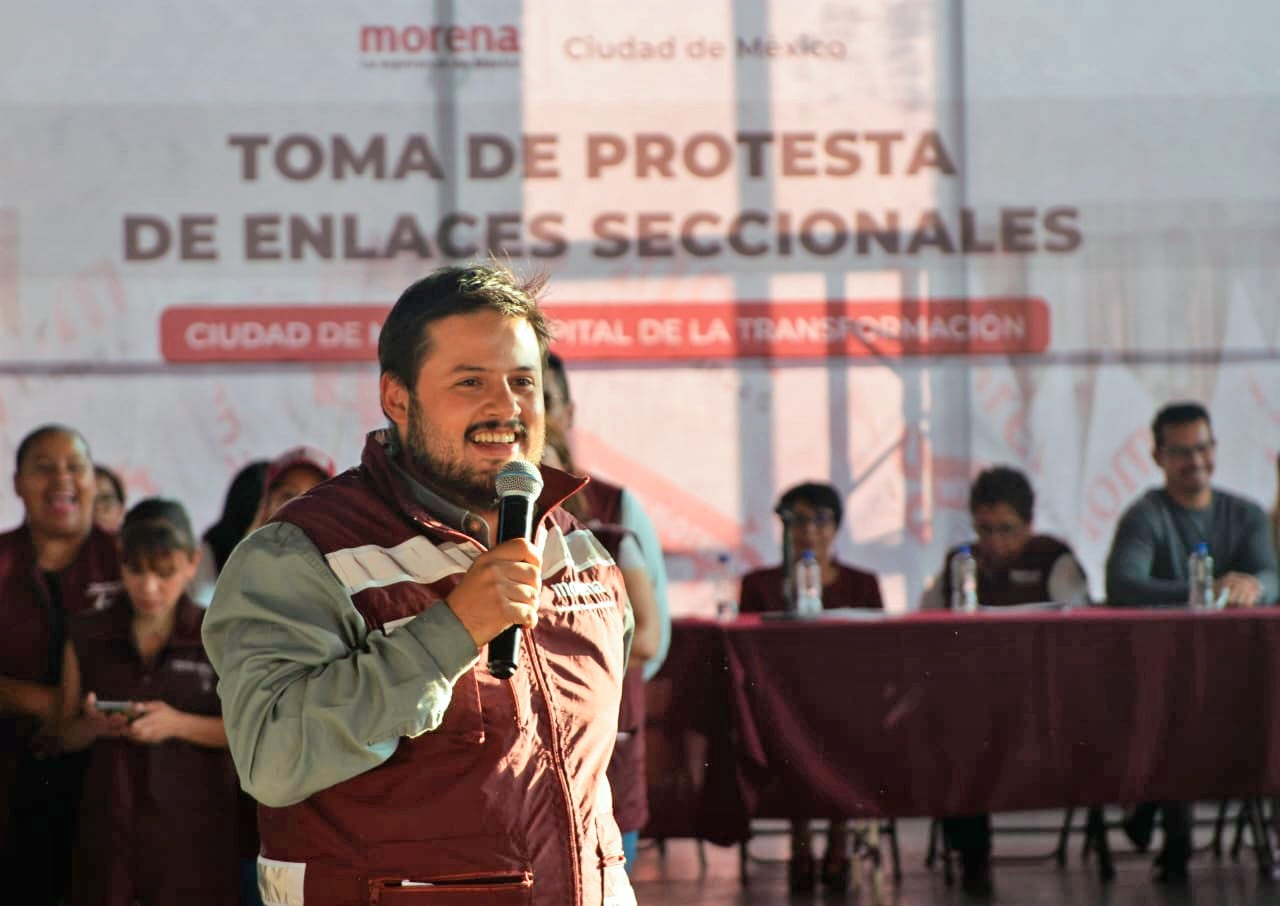 Presidente de Morena Ciudad de México, Sebastián Ramírez Mendoza