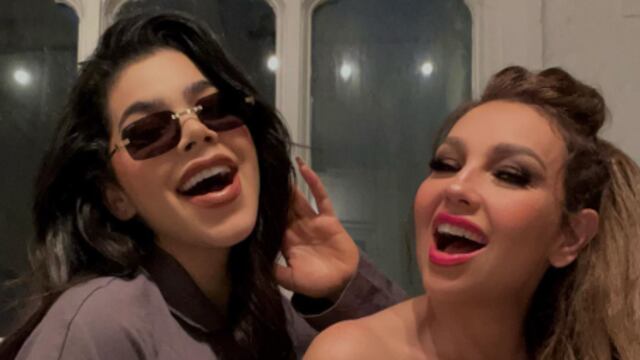 Thalía y Kenia Os estarían trabajando en una nueva canción