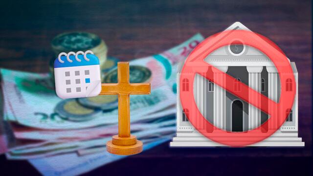 Semana Santa 2025: Estos días van a cerrar los bancos; toma tus precauciones