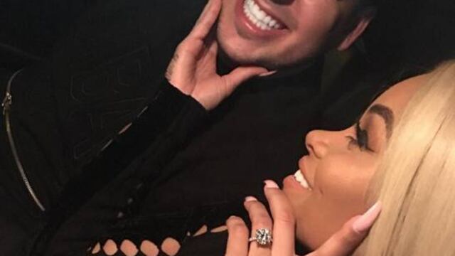 Rob Kardashian y Blac Chyna