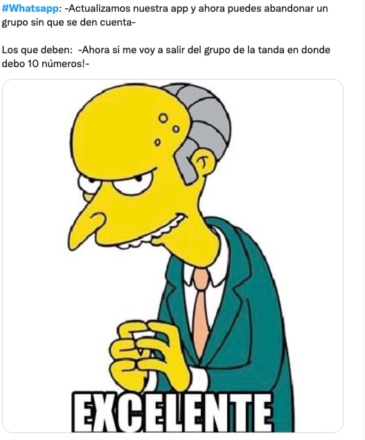 Memes sobre actualización de WhatsApp