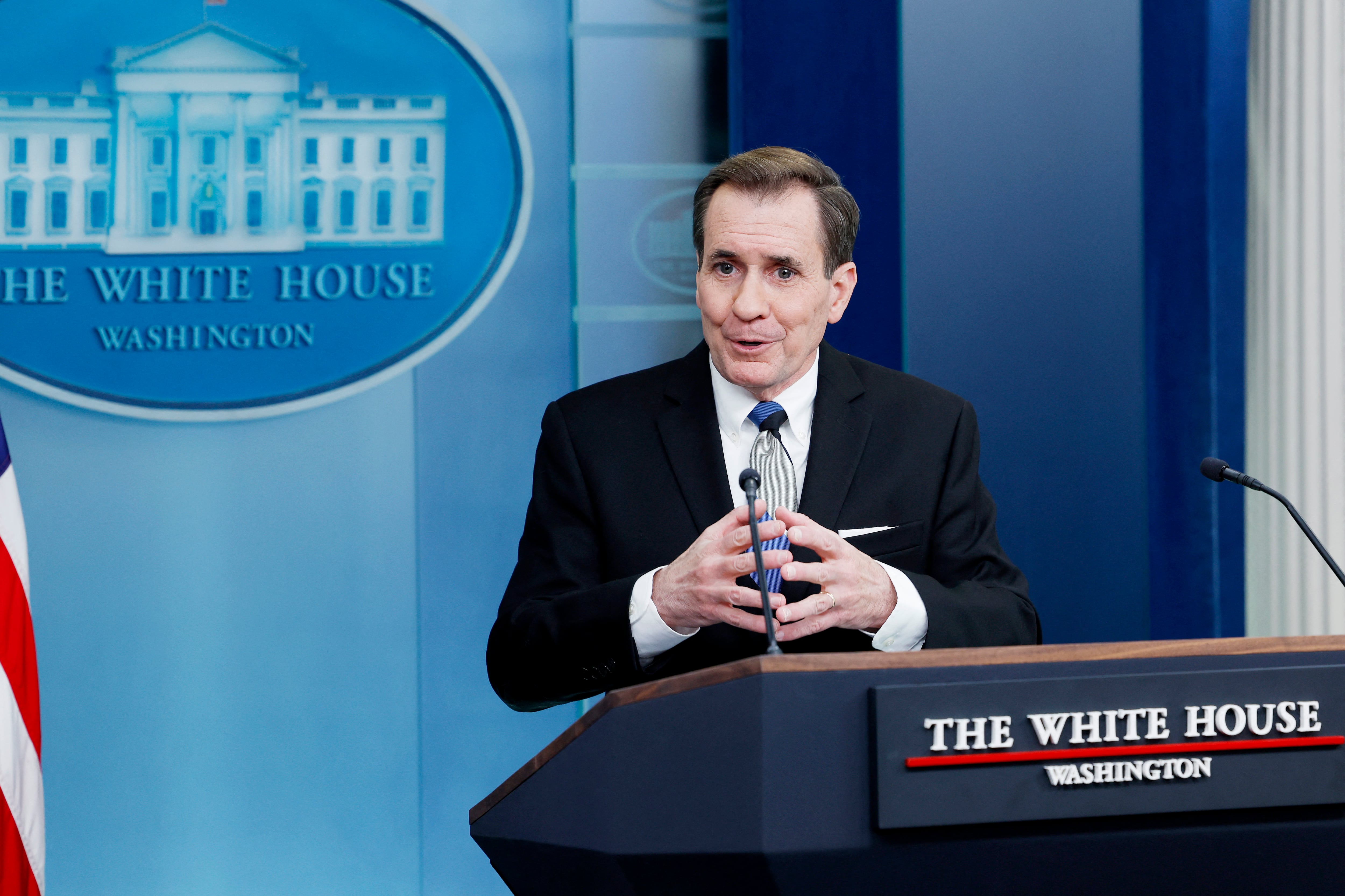 John Kirby, portavoz de Seguridad Nacional de Estados Unidos