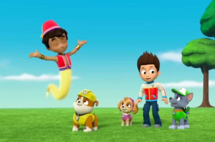 Maratón de Rubble de Paw Patrol