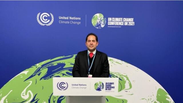 Raúl Bolaños-Cacho Cué en el COP26