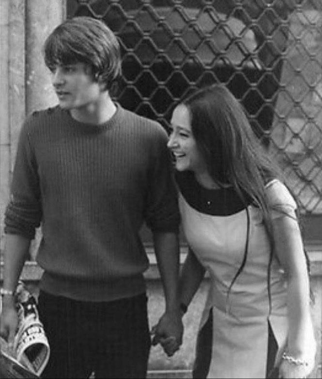 Olivia Hussey y Leonard Whiting