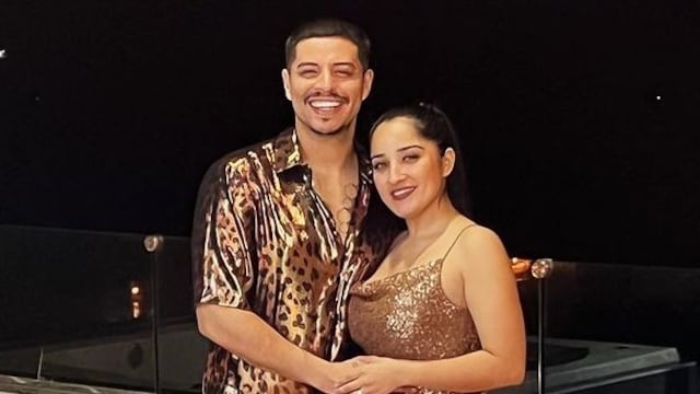 Eduin Caz y su esposa Daisy Anahy