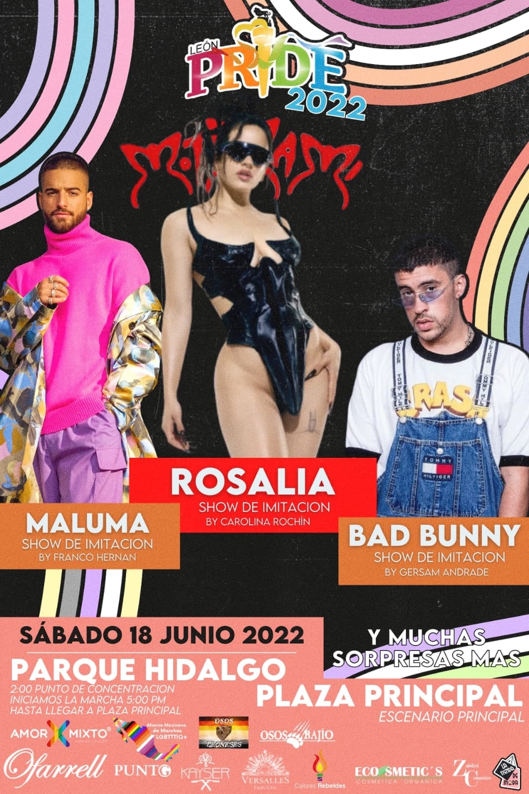 Santa Fe Klan tendrá show de imitación en el Pride León 2022