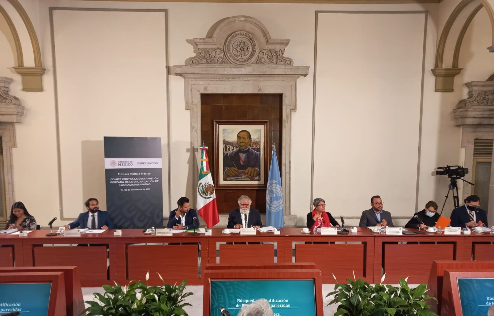 Bienvenida del Gobierno de México al Comité CED de la ONU