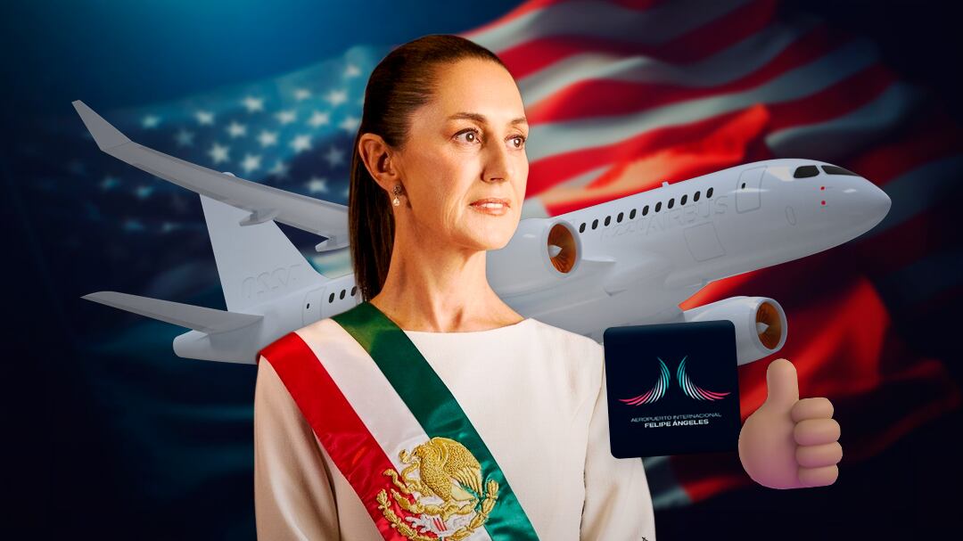 AIFA: Claudia Sheinbaum defiende cambios de vuelos desde el AICM pese a quejas de Estados Unidos