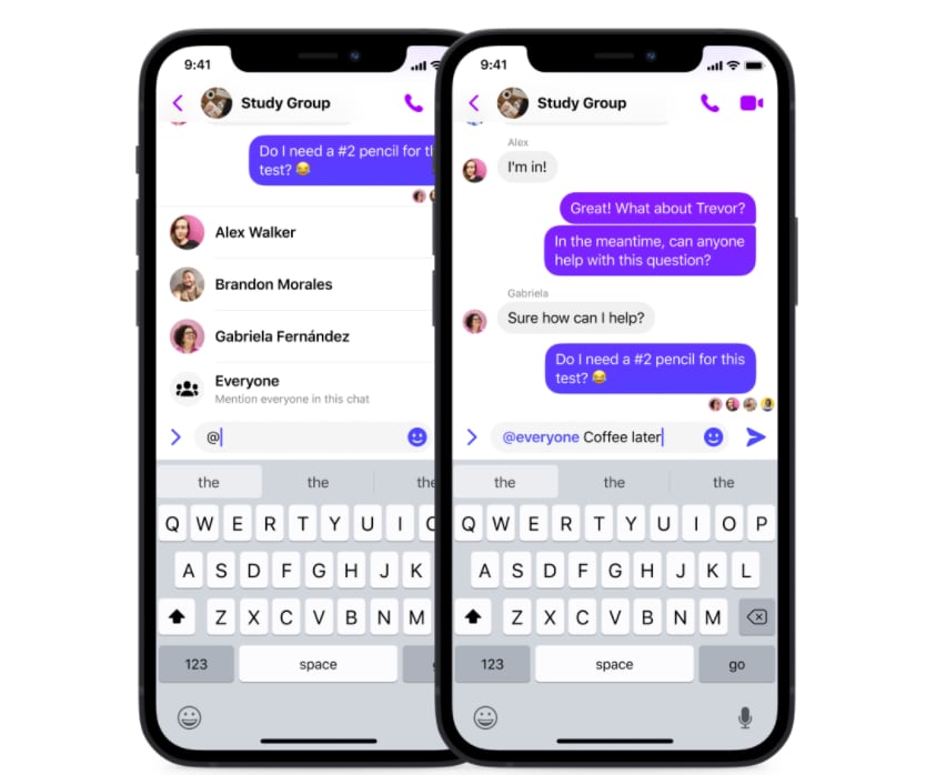 Atajo de Facebook Messenger