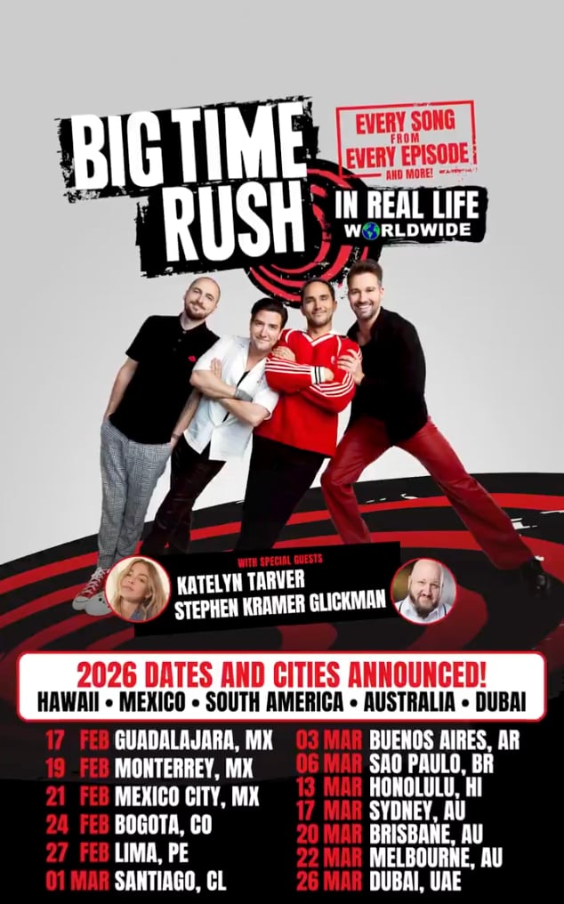 Gira mundial de Big Time Rush en 2026
