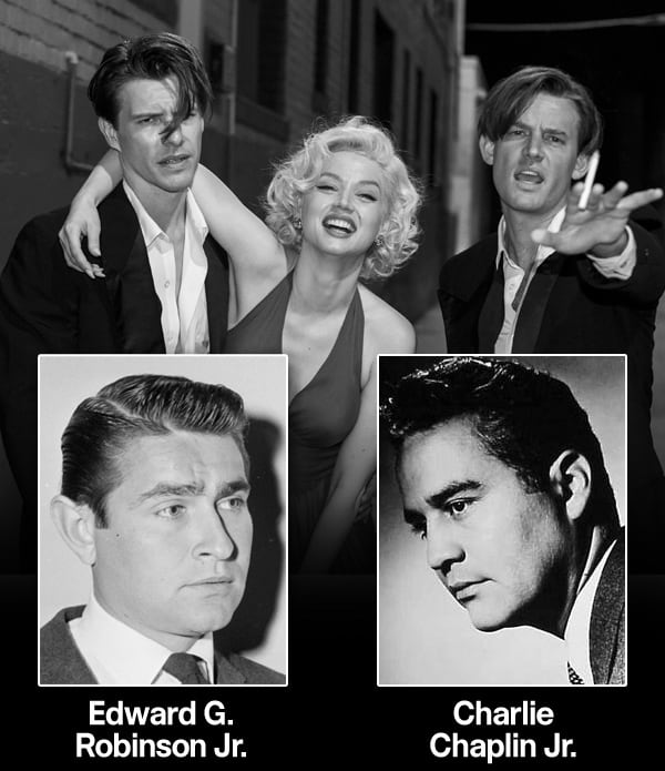 Blonde: ¿Marylin Monroe y el hijo de Charles Chaplin tuvieron una relación poliamorosa? Esto sabemos
