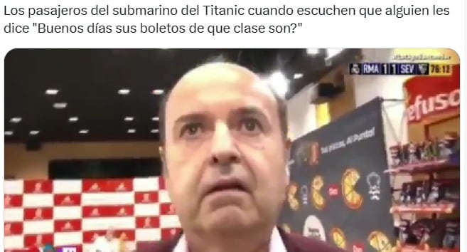 Memes de los Tripulantes del submarino turístico del Titanic