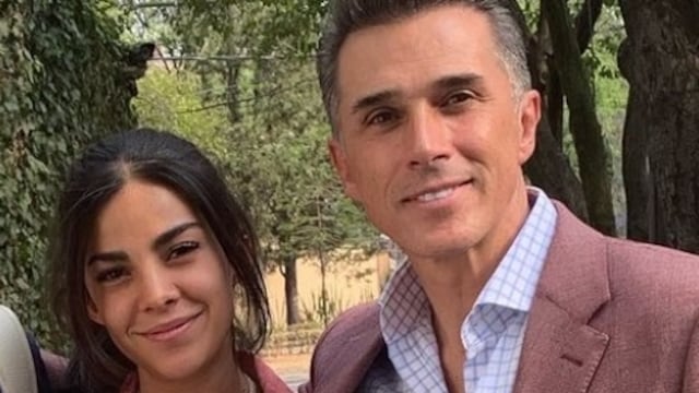 Sergio Mayer y Daniela Berriel