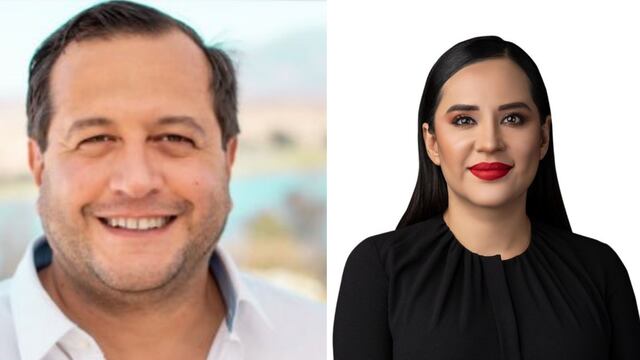 Sandra Cuevas y José Ramón López