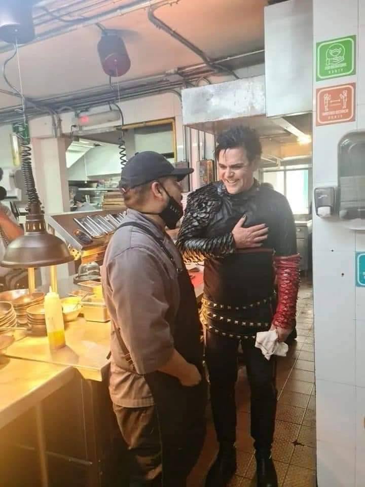 Rammstein en el restaurante del chef Dante Ferrrero Houriet