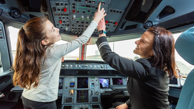 Día de la Madre en la aviación