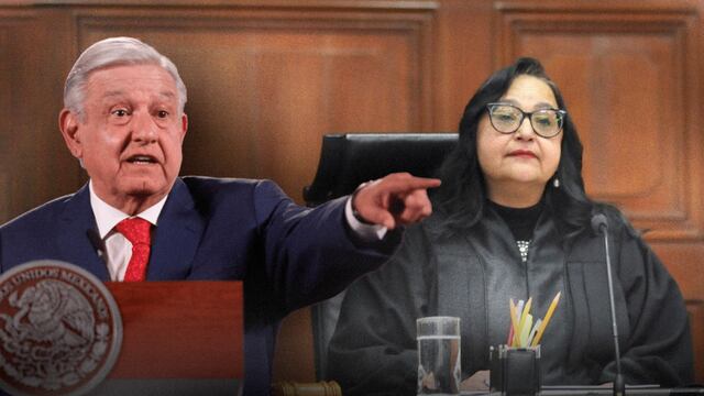 AMLO y la ministra Norma Piña