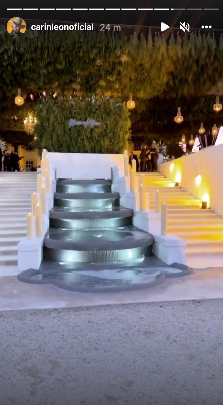 Boda de Carín León con Alejandra Esquer