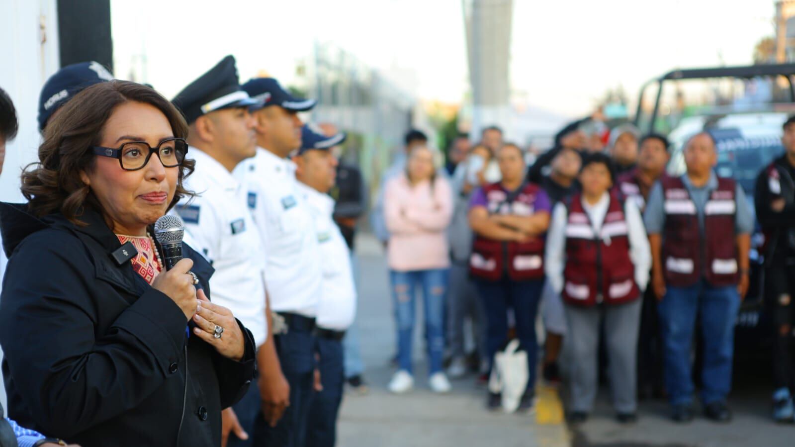 Azucena Cisneros concluyó con la instalación de 27 sectores de seguridad en Ecatepec