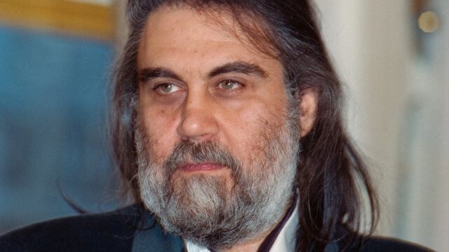 Greek musician and composer Vangelis Papathanassiou (Photo by Georges BENDRIHEM / AFP)