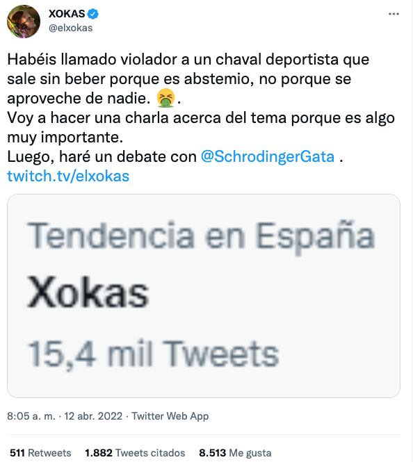 El Xokas responde a las acusaciones