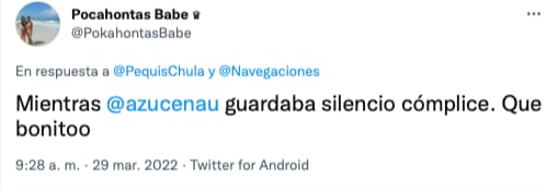 Critica a Azucena Uresti en Twitter
