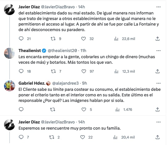 Quejas contra antros