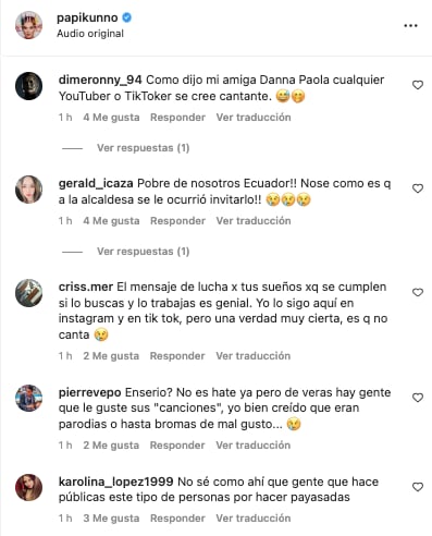 Kunno desata burlas