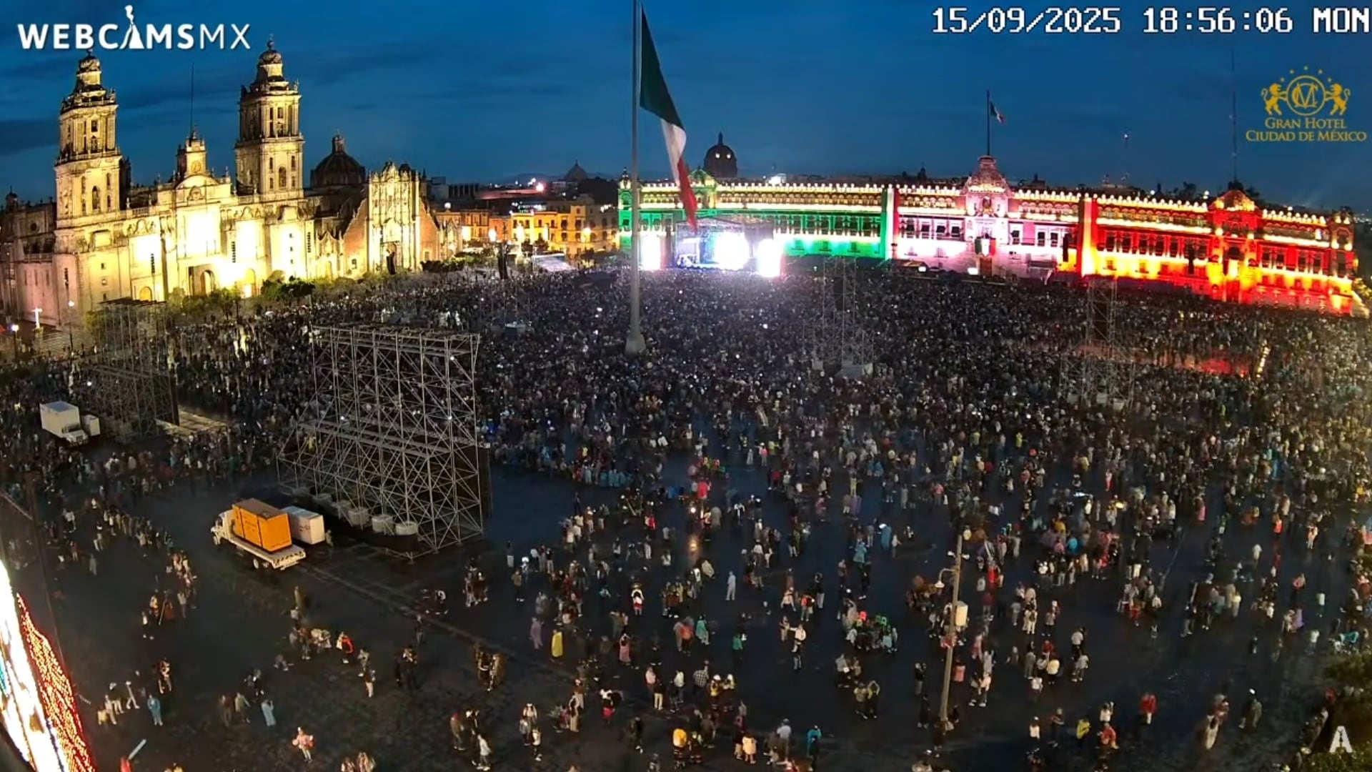 Grito de Independencia 2025; primero de Claudia Sheinbaum
