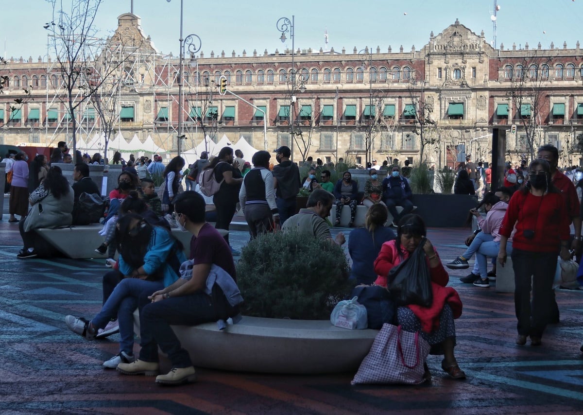 Abarrotan el Centro Histórico por el 1 de enero