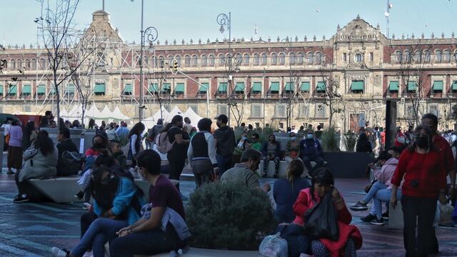 Abarrotan el Centro Histórico por el 1 de enero