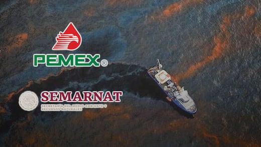 Pemex y Semarnat ante posible comparecencia por derrame en el Golfo