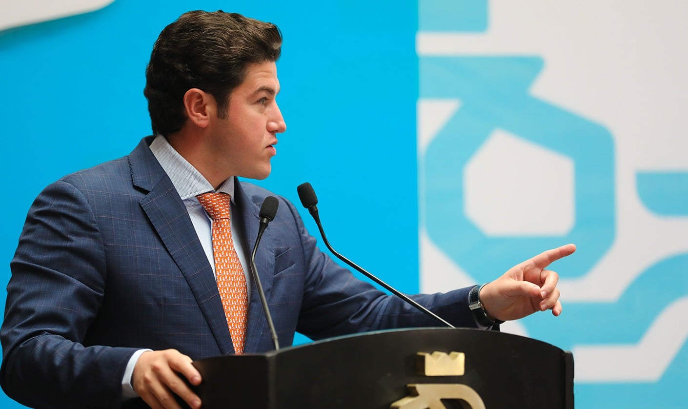 Samuel García, gobernador de Nuevo León