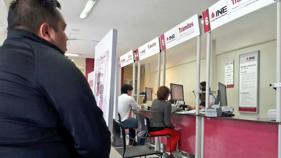 Módulos del INE para reposición de credenciales de elector