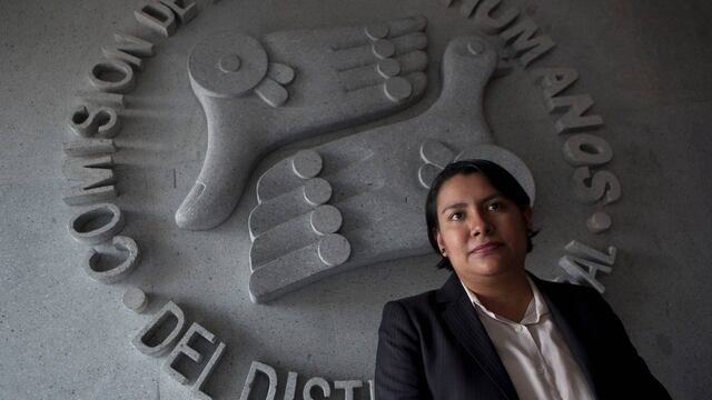 Perla Gómez, presidenta de la CDHDF