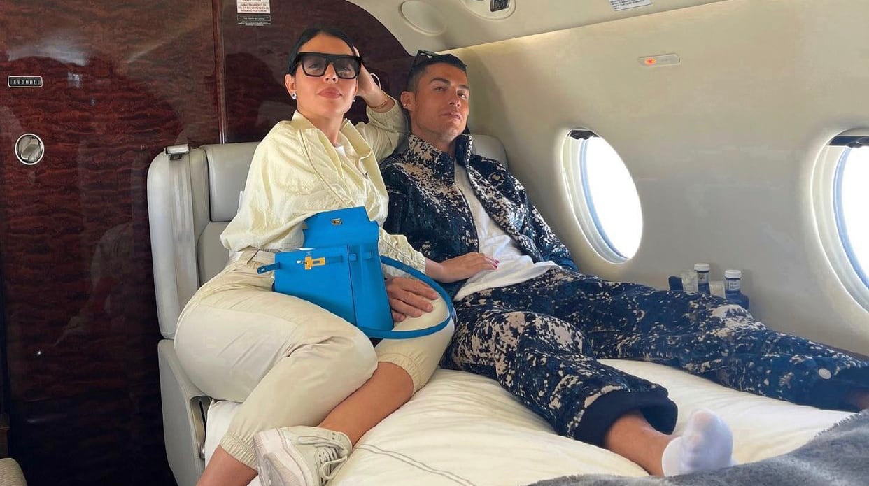 Georgina Rodríguez y Cristiano Ronaldo