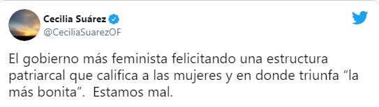 Cecilia Suárez critica a AMLO