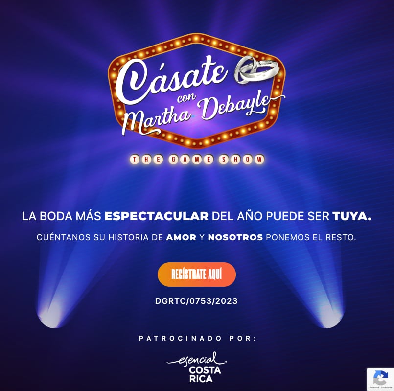 ¿Cómo registrarse paso a paso en Cásate con Martha Debayle 2023?