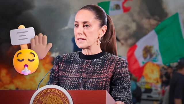 Claudia Sheinbaum pide serenidad a la oposición ante protestas violentas en Estados Unidos