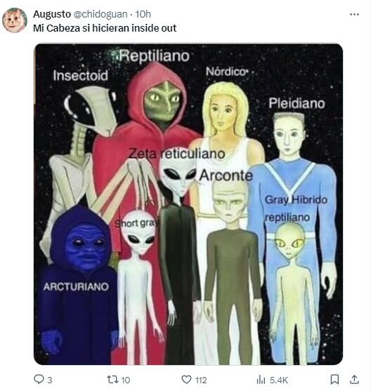 Memes de ‘Mi cabeza si hicieran Inside Out’ de Intensamente 2