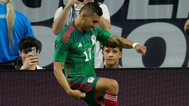 Orbelín Pineda en la Selección Mexicana