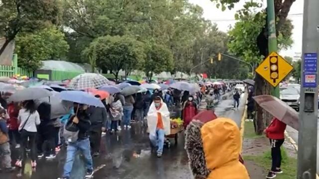 Vacunación en Xochimilco