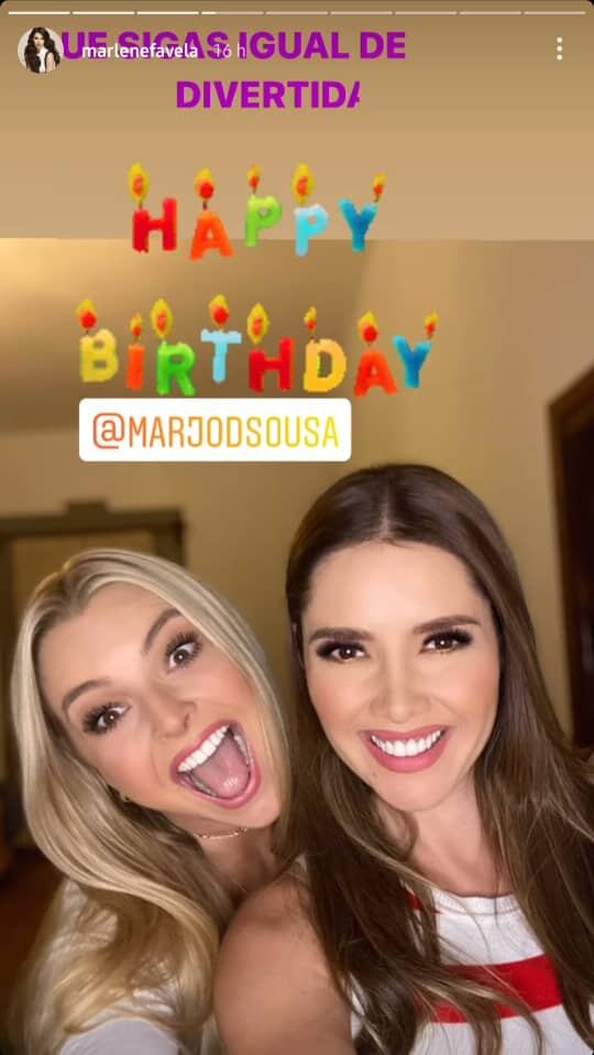 Marjorie de Sousa y Marlene Favela