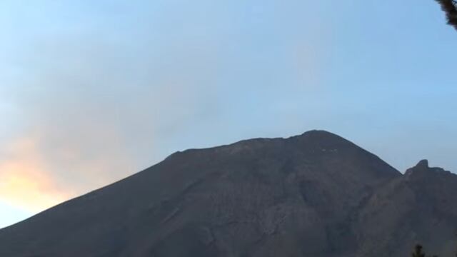Volcán Popocatépetl el 24 de marzo